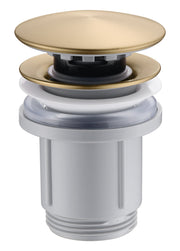 Válvula click-clack PVC oro cepillado Imex