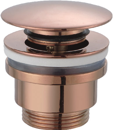 Válvula click-clack PVD oro rosa cepillado Imex