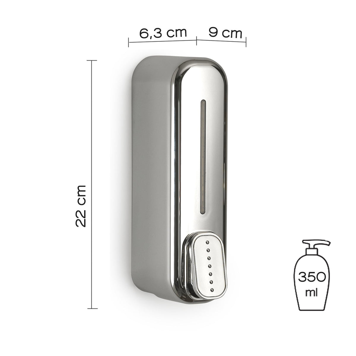 Dosificador de Jabón 350ml Imex – imagen 3 de 6