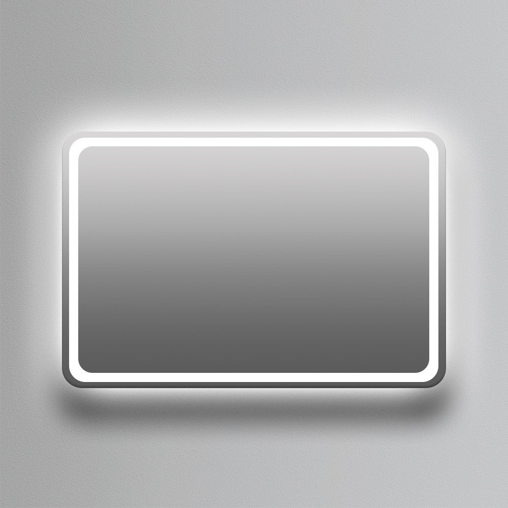 Espejo de baño LED rectangular con luz frontal Austria – imagen 7