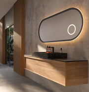 Espejo de baño LED rectangular retroiluminado Rimini – imagen 2